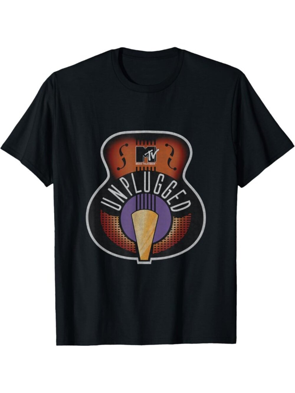 Classic MTV Unplugged Logo Graphic Tee | Vintage Style T-Shirt for Music Lovers